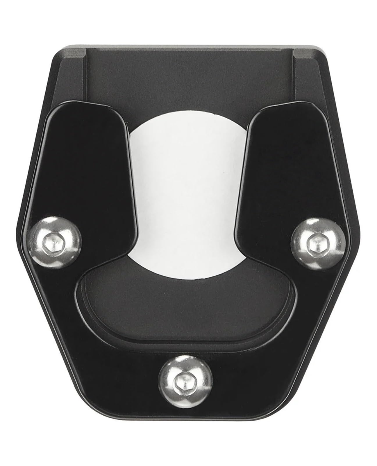 Almohadilla del soporte lateral del pie Ampliador de soporte lateral para motocicleta