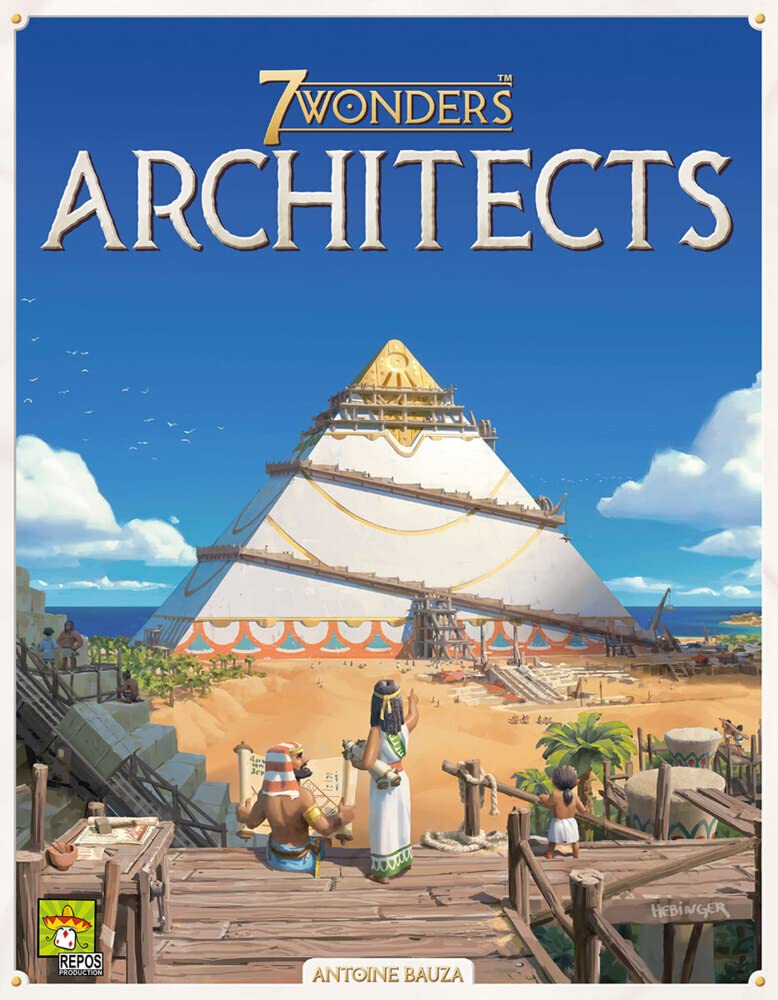 Asmodee | Repos Production | 7 Wonders Architects | Kennerspiel | Strategiespiel | 2-7 Spieler | Ab 8+ Jahren | 25+ Minuten | Deutsch 2-7 Spieler 7 Wonders Architects