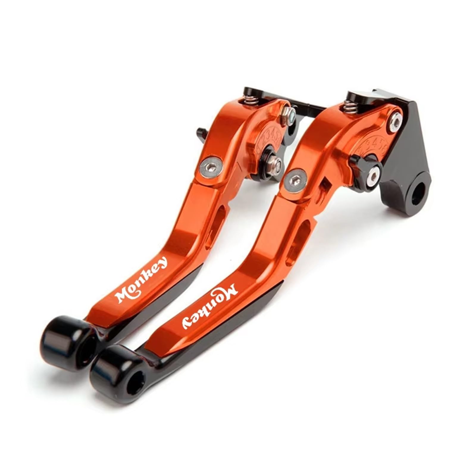 Für Honda MONKEY Z 125 2019-heute Kupplung Hebel Bremshebel Set Einstellbare Klapp Griff Hebel Motorrad Zubehör Teile(O)