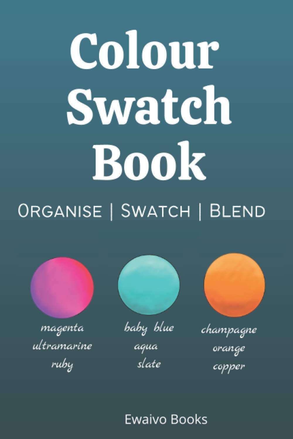 Buy Colour Swatch Book Organise Swatch and Blend your Colour Pencils