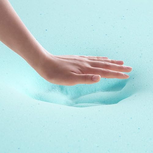 Miniatura 2 de Cubrecolchón de espuma viscoelástica de 2 pulgadas tamaño Queen con funda de bambú extraíble y lavable Queen de 2 pulgadas