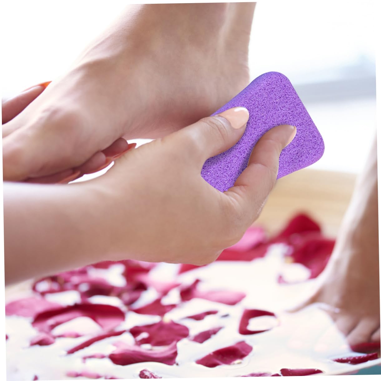 FRCOLOR 18 Piezas Piedra Pómez Raspador De Pies Depuradores De Pies Esponjas Naturales Frotamiento En Casa Esponja Aplicadora De Maquillaje Esponja Natural Hombre Archivo De Pie Cosmético