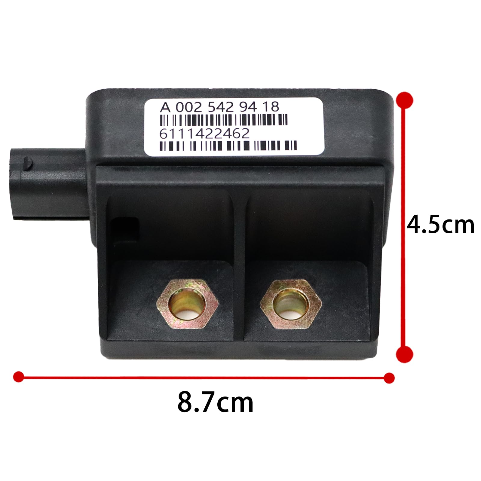 Gierdreh-Winkelsensor Hall Sensor Compatible con Mercedes-Benz SLK ML C240 2001-2003 Drehratensensor 0035422318 1635421218 0025429418