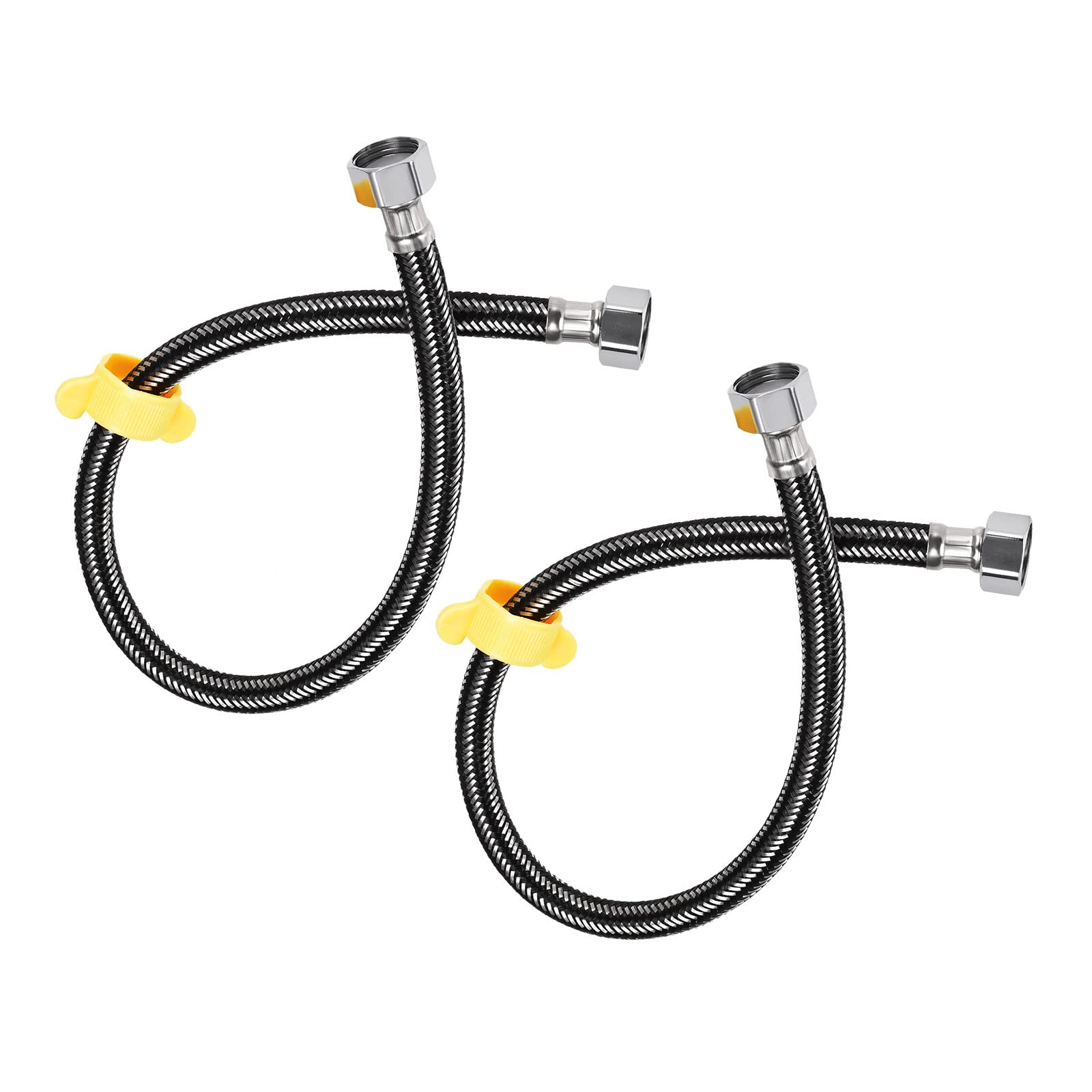 METALLIXITY Faucet Supply Line Connector (800mm/31) 2Pcs