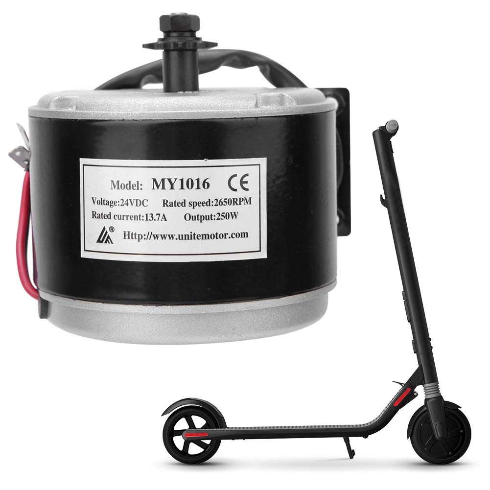 24V 250W Motore Spazzola Scooter Elettrico Regolatore Corrente Continua per Veicoli Elettrici Kit Compatibile con Monopattini Potente e Affidabile