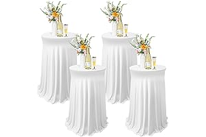 Glamorous Cocktail Table Skirt: A Touch of Elegance for Your Celebrations