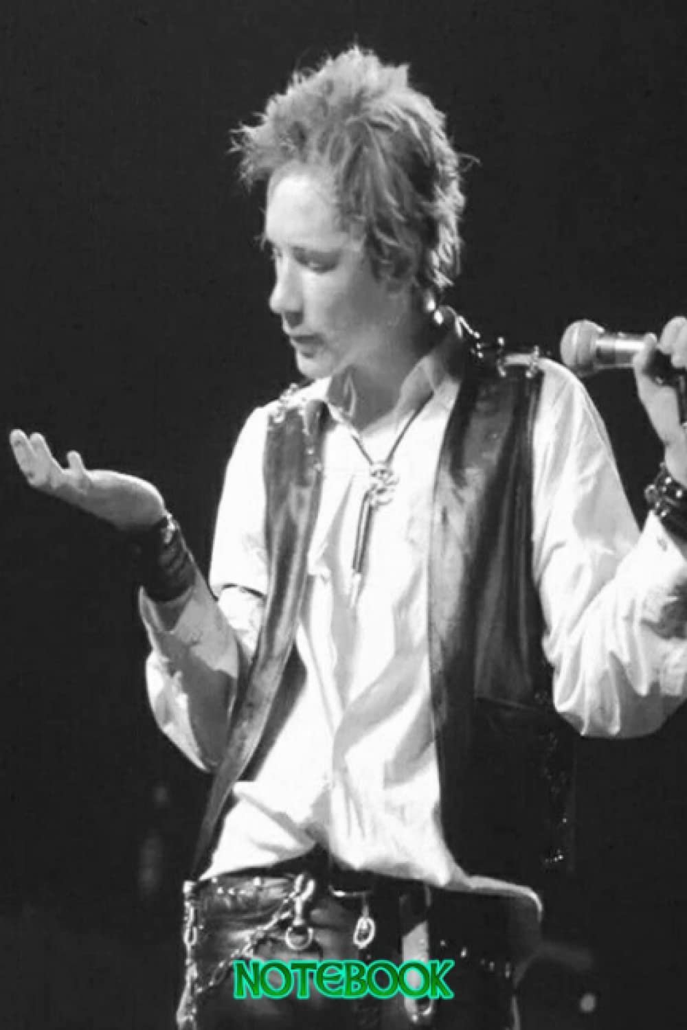 Notebook John Lydon à emporter partout au studio ou au café