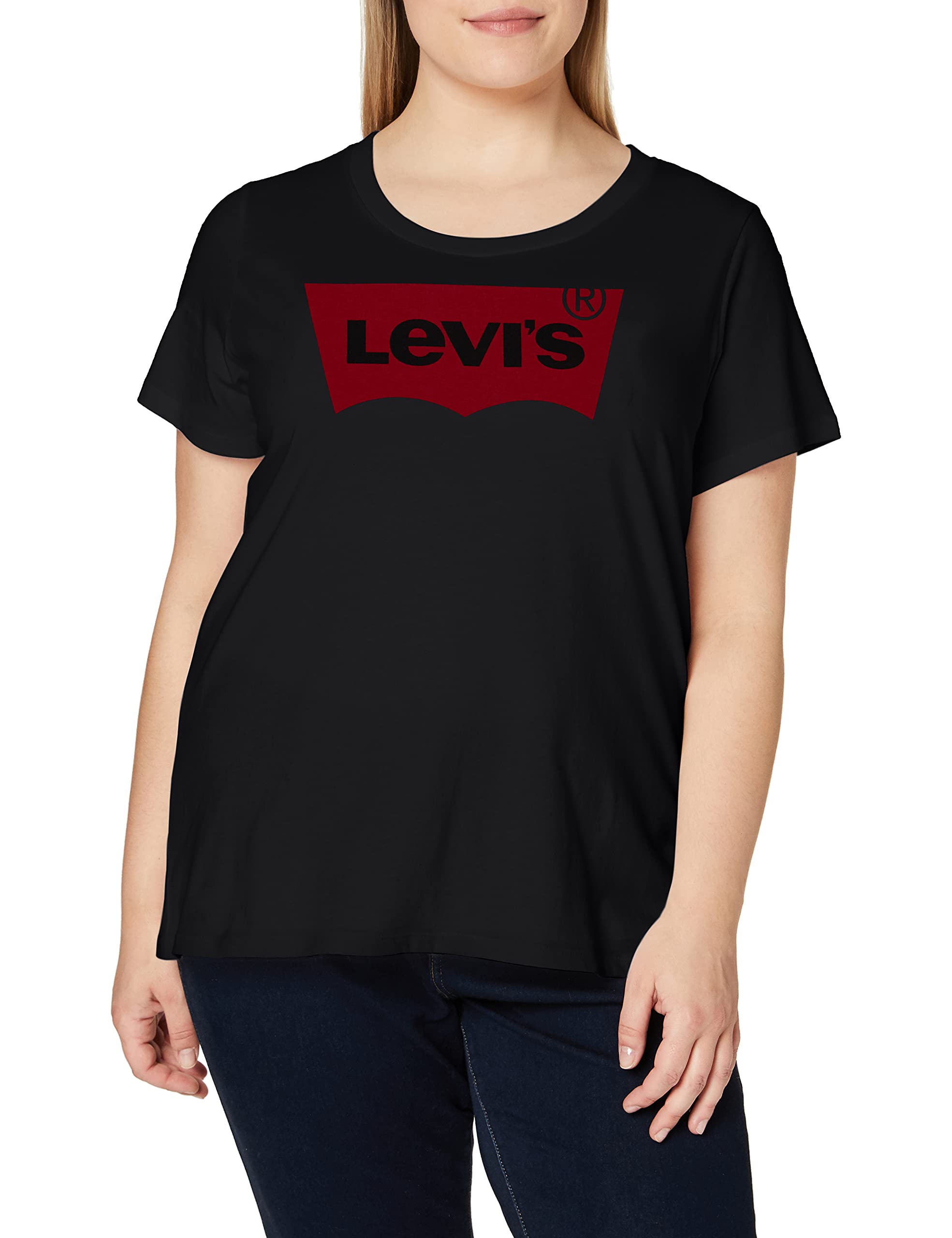 Women's Plus Size Perfect Tee T-Shirt, Logo Print