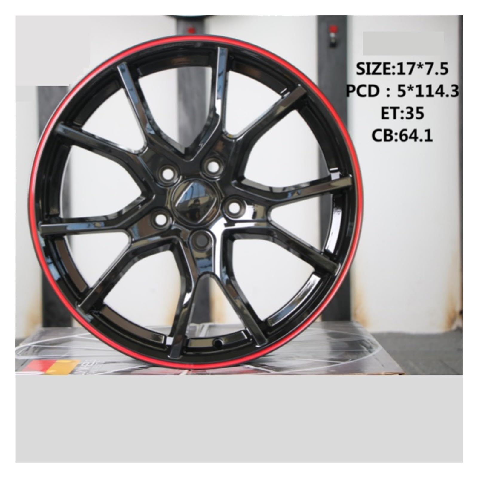 Shuogoufeng Store Cerchi forgiati Cerchi in lega di alluminio aerospaziale da 17 pollici Cerchioni