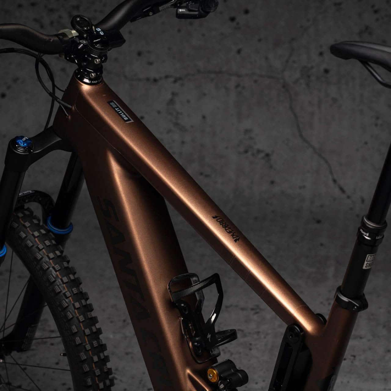 Dyedbro Film de protection pour cadre VTT électrique Blanc