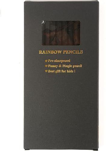 Miniatura 8 de nsxsu 12 lápices de colores 7 en 1, lápices de colores de madera para niños, lápices divertidos, suministros de arte, bolsas de recuerdo de fiesta,