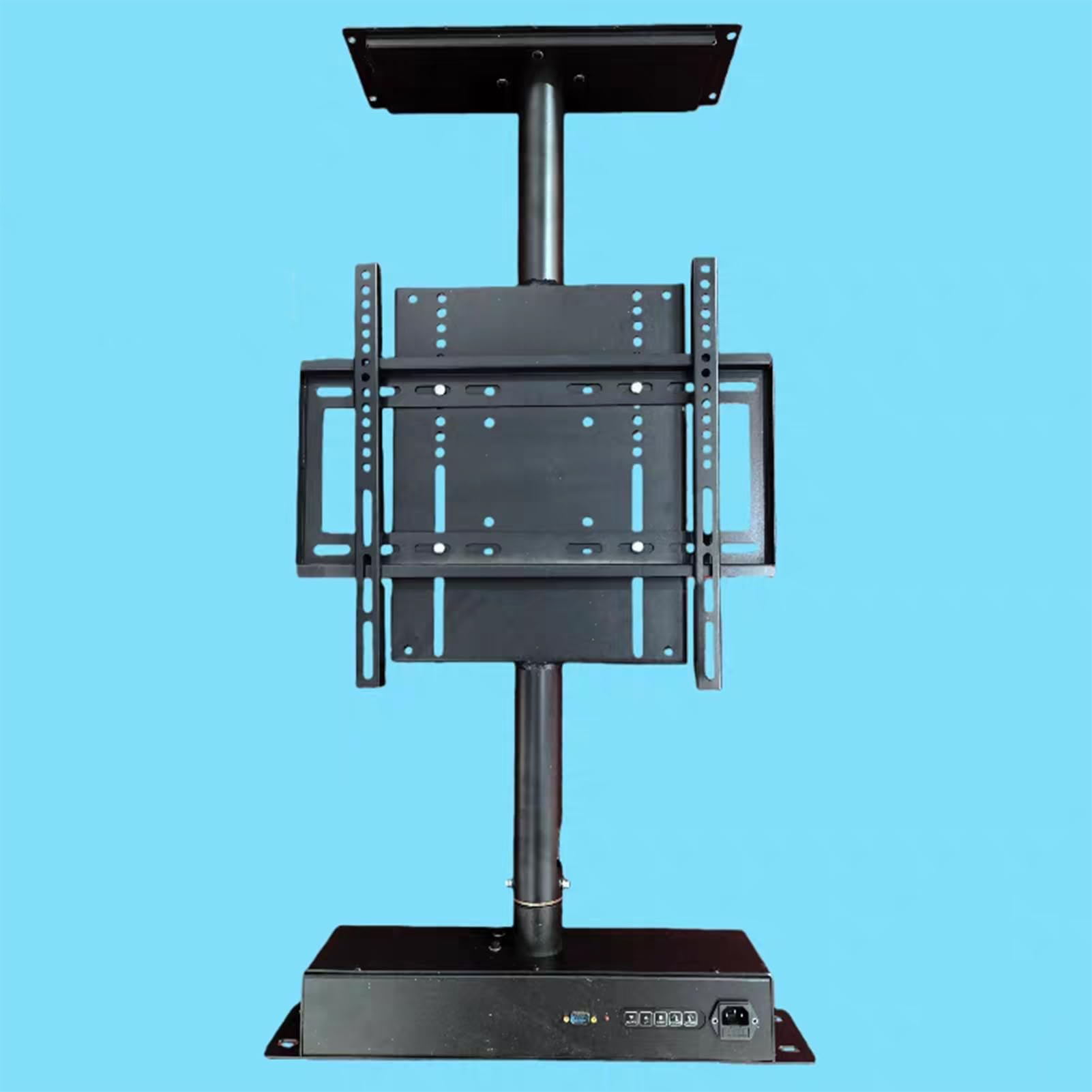Supporto TV a Parete motorizzato Girevole, Supporto da Pavimento con Telaio Girevole a 360 Gradi per TV LCD, divisorio, Telaio Girevole, Mobile TV Girevole, Base gi,B-32-55 inch LED Screen