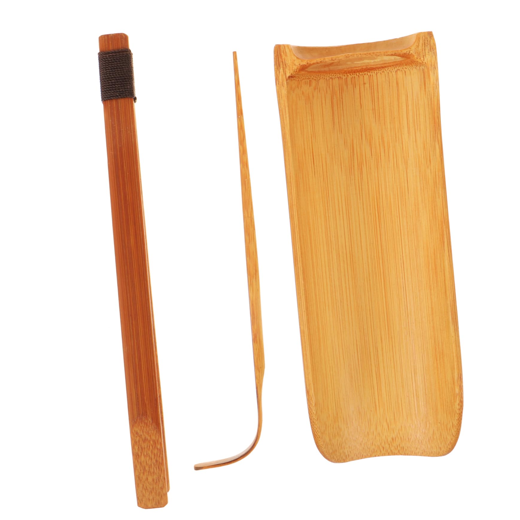 FONDOTIN 3pcs Tea Accessories Set Polished Tea Making Tool Kit for Traditional Ceremony Elegant Teahouse Supplies