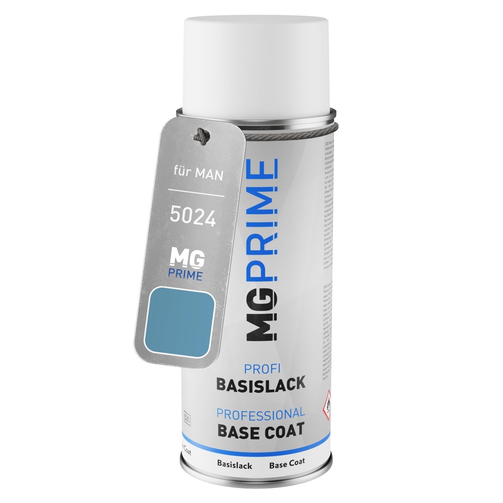 Mg Prime Pastellblau Car Paint Spray Can For Man 5024 Base Coat Spray Can 400Ml