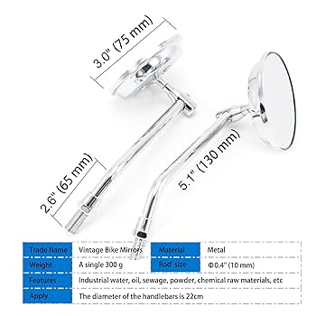 ベルギー製 ビンテージミラー Yahoo!オークション - ③ 60'S WASSELL ビンテージ ミラー