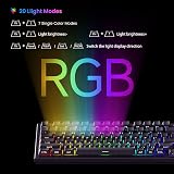 Akko TAC75 HE Tastiera Gaming 75% Rapid Trigger Switch Magnetico | Keycap PBT Neri, Switch Magnetico Hall Effect, Polling 8K Hz, Risposta Regolabile, QWERTY US Gaming/Ufficio - 5