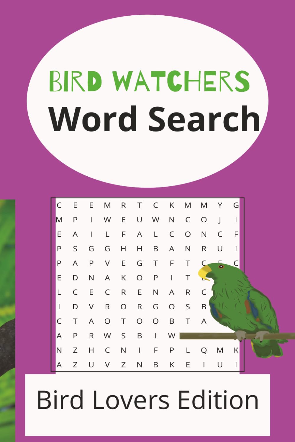 Bird Watchers Word Search: Bird Watchers Word Search Puzzle Book
