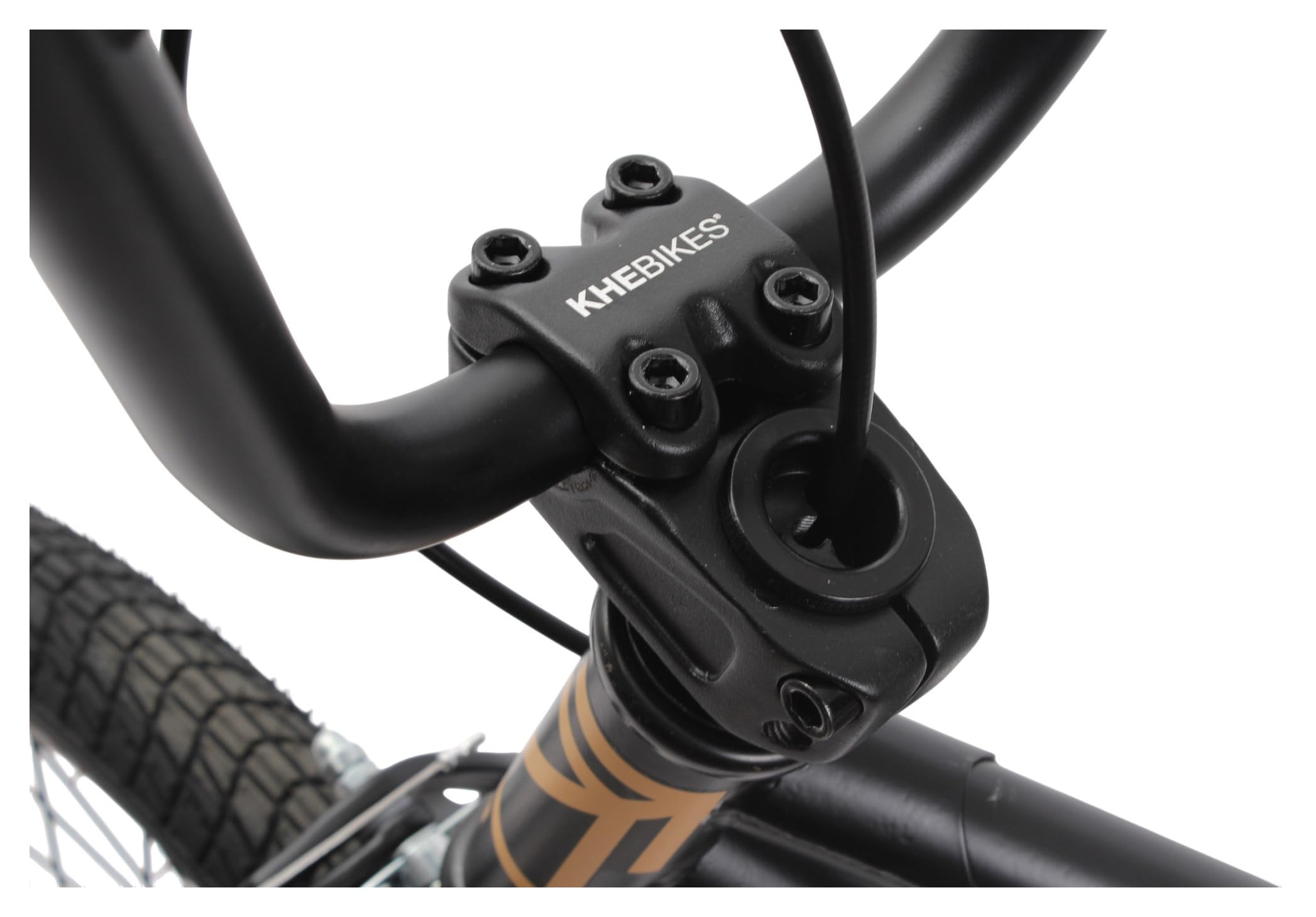 KHEbikes KHE Arsenic Vélo BMX 18" - Léger - 10,2 kg - BMX freestyle pour enfants et adolescents - Noir - 18" pour 125 à 145 cm - Modèle 2025