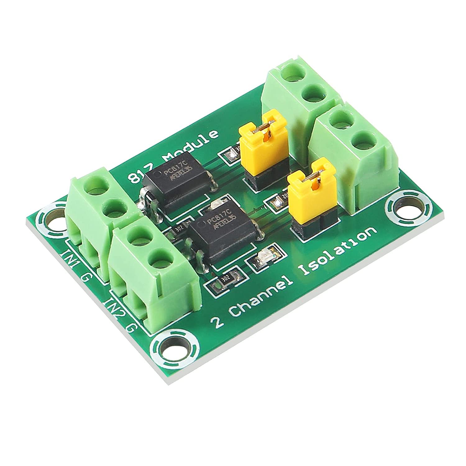 REES52 PC817 2 Channel Optocoupler Isolation Board Voltage Converter 3.6-30V Driver Photoelectric Isolated Module (B0BV3DFP4S) Amazon Price History, Amazon Price Tracker