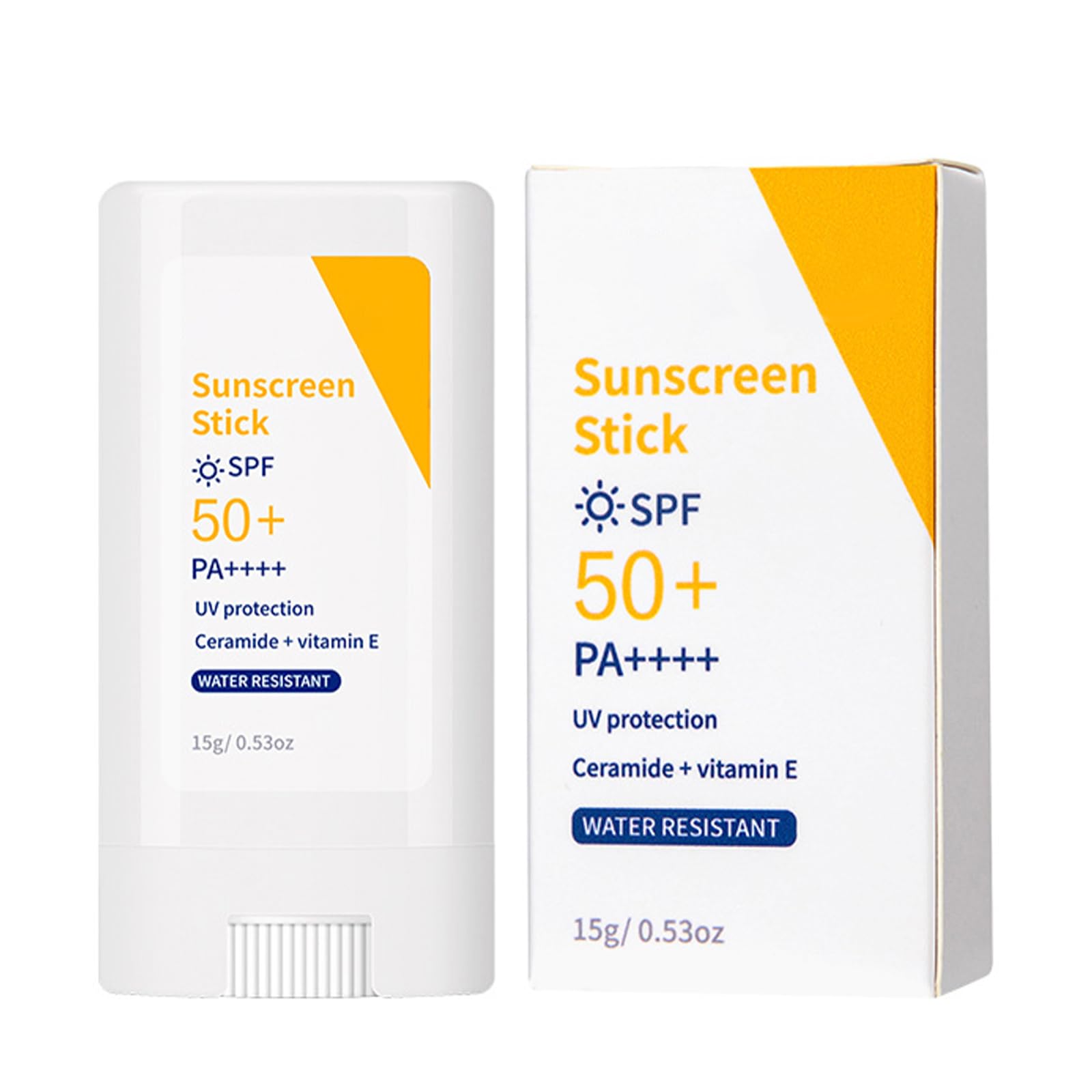 Sunscreen Stick SPF 50 for Face & Body, Invisible Sun Stick with Broad Spectrum Protection