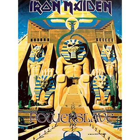LPGI Iron Maiden Fabric Poster, 30 by 40-Inch, Power Slave Cover