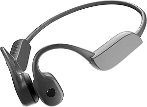 Sweet Gisele Open-Ear Bluetooth Bone Conduction Headphones – Wireless Earbuds with Mic, Over-Ear Sport Headband for Secure Fit - Ear Hanging Earphones for Running, Fitness and Workouts asin的图片