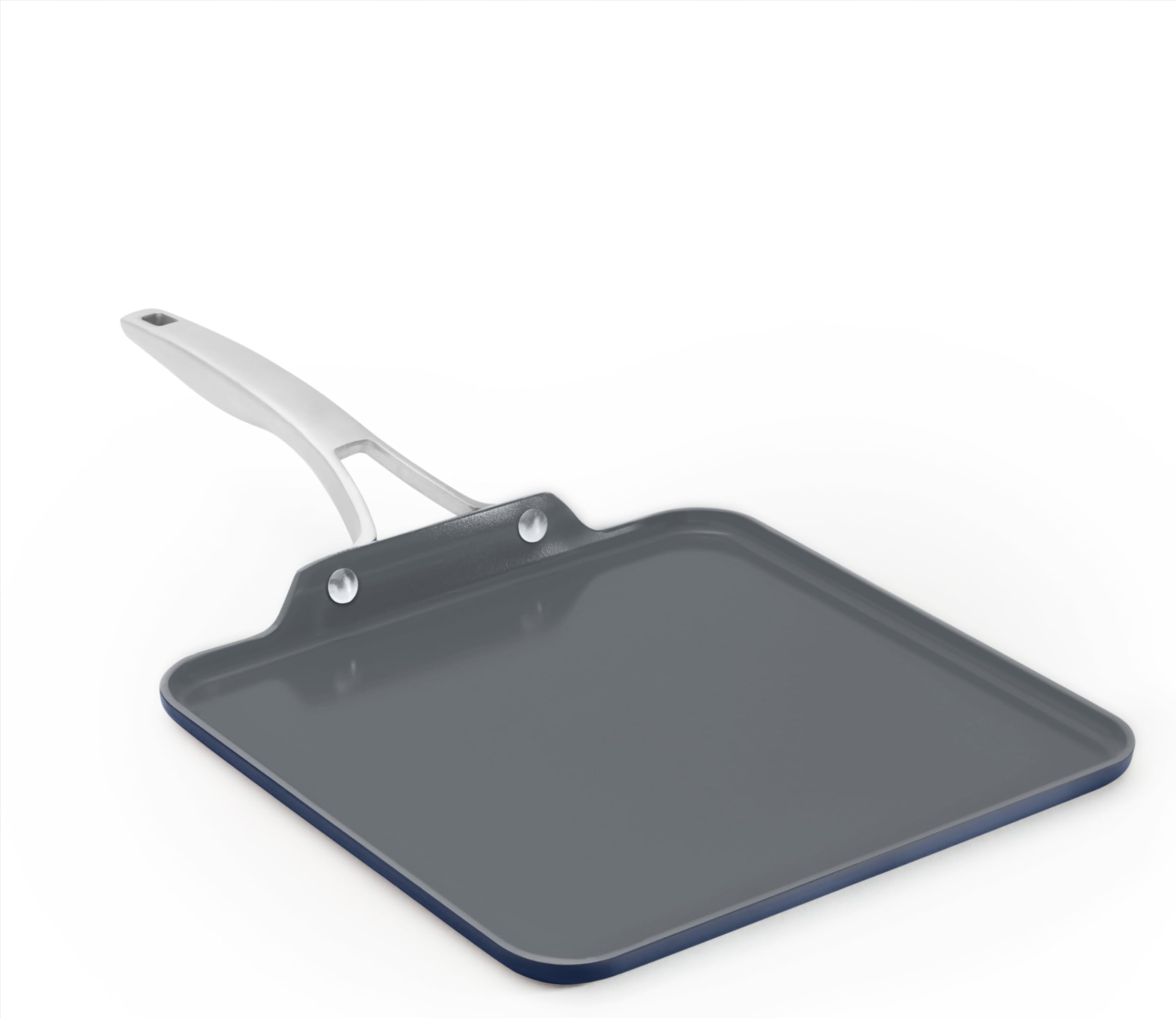 Premier Ceramic Nonstick 11" Square Griddle, Midnight Blue