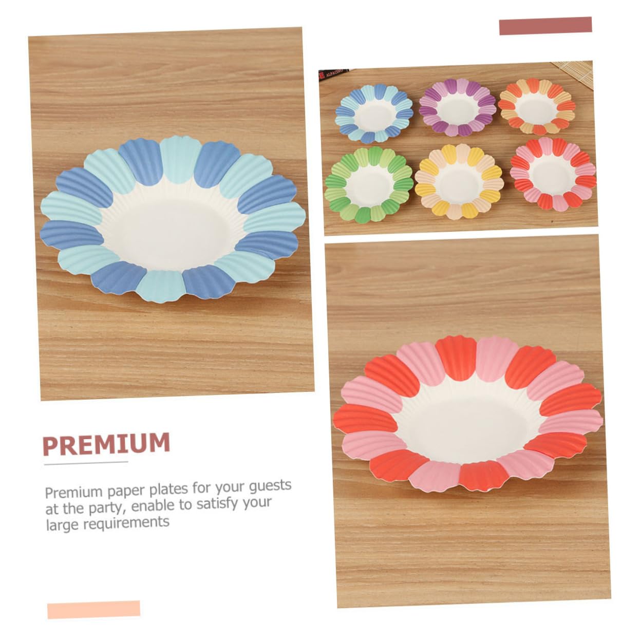 Hemobllo 500piezas Desechables Decorativos Para Cumpleaños Bodas Coloridos y Para Aperitivos y Snacks