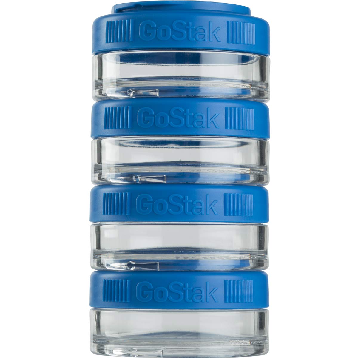 BlenderBottle GoStak 2Pak, Contenedor de suplementos alimenticios, cyan, Pak de (2x150ml) — view 29