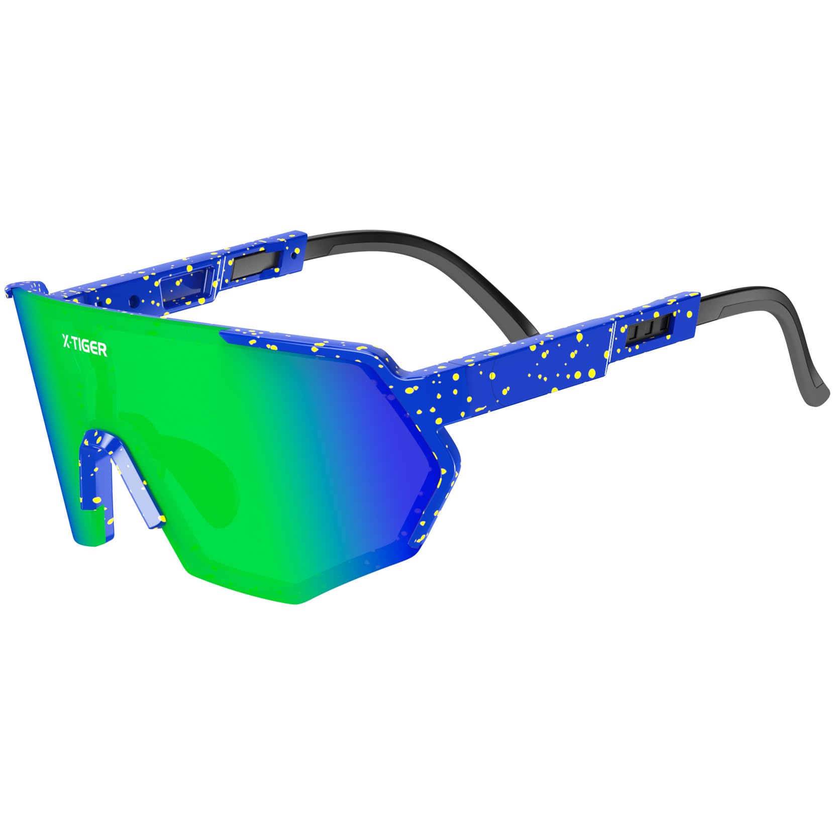X-TIGER Polarized Youth Baseball Sunglasses UV400 Kids Sunglasses Boys Girls 8-12 Youth for Softball Cycling Sports Glasses