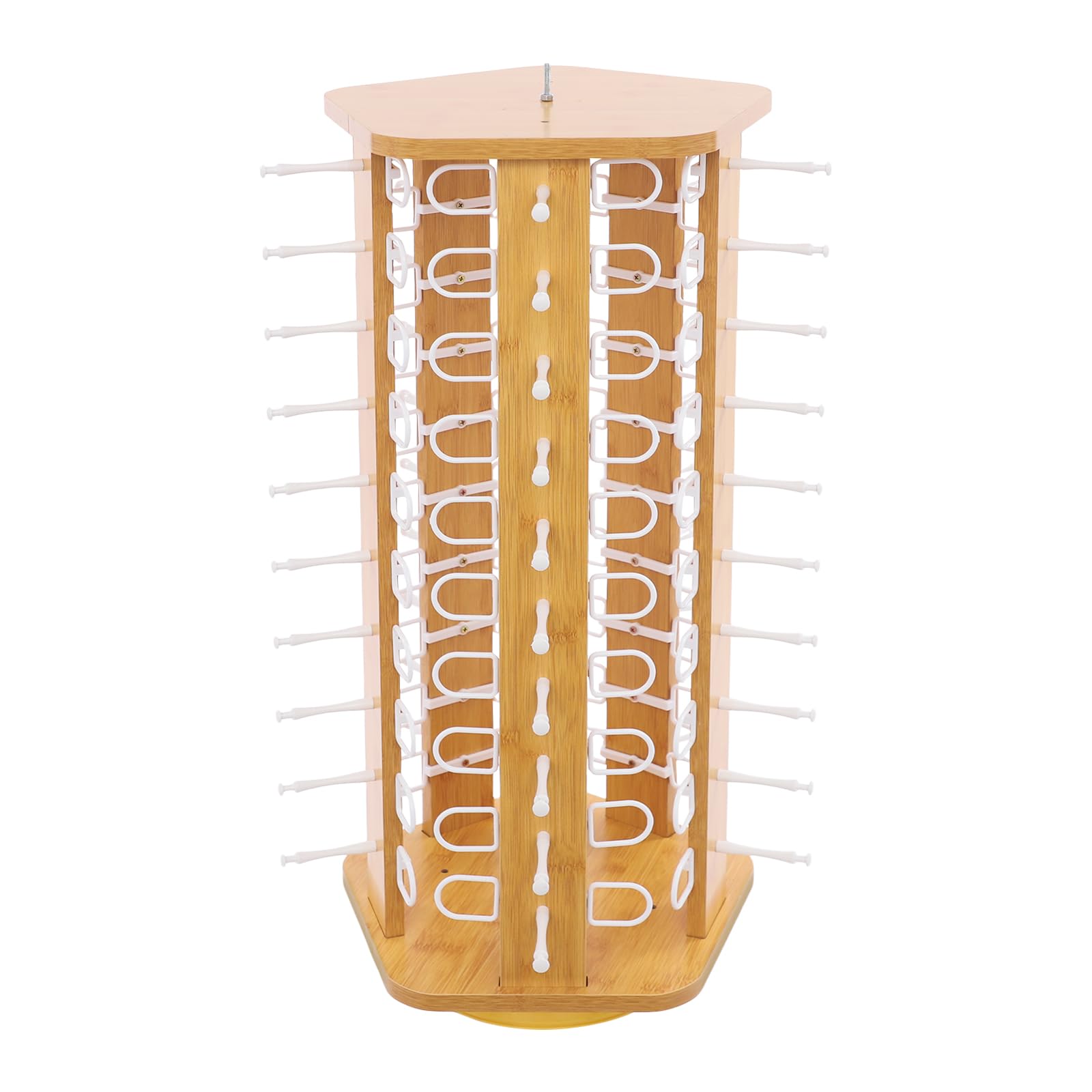 Soporte de exhibición para Gafas de Sol, 50 Pares, Organizador de Gafas de Sol y Gafas con rotación de 360°, Colgador de Gafas para exhibición Comercial en mostrador, 13.8 * 29.1 pul