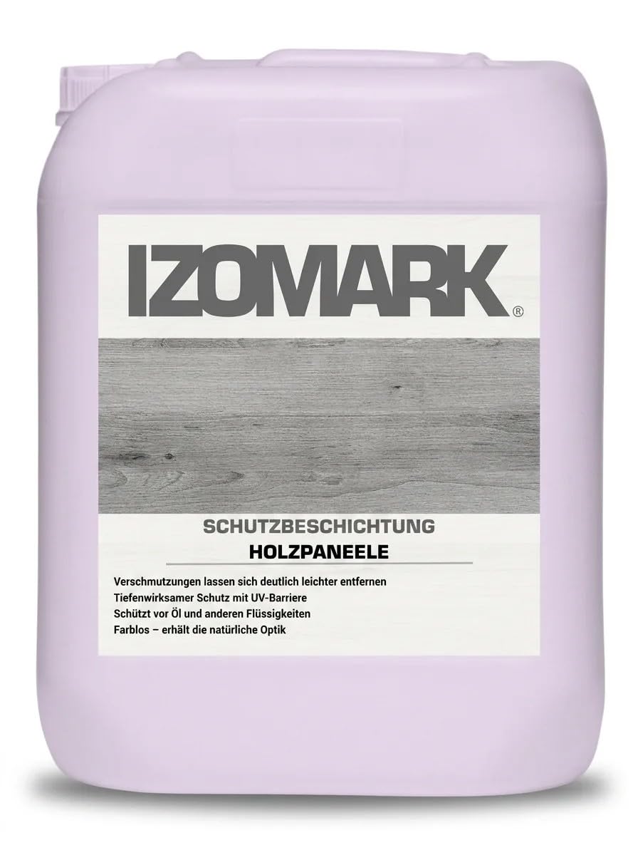 Holzschutz Schutzanstrich Holzpaneele 10 L – bis zu 100 m², wasserabweisend, UV-Schutz, erhält die Holzoptik