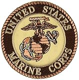 EagleEmblems PM0893 PM0893 Patch-USMC Logo (03D) (Desert) (3'')