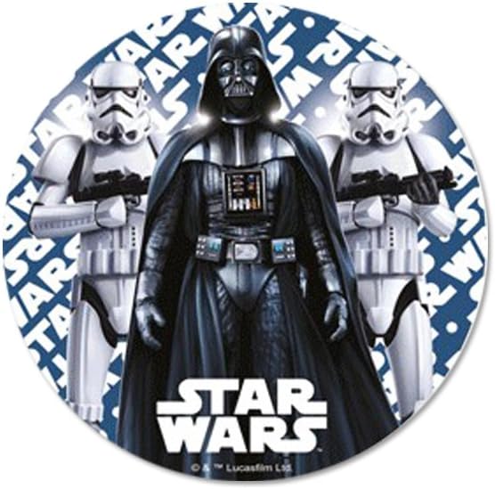 Gaufrette Ronde Pour Gateau Motif Star Wars Decoration De Gateaux Reference 400 Yoda Accessoires De Decoration De Gateau Cuisine Et Maison Centroarco Com