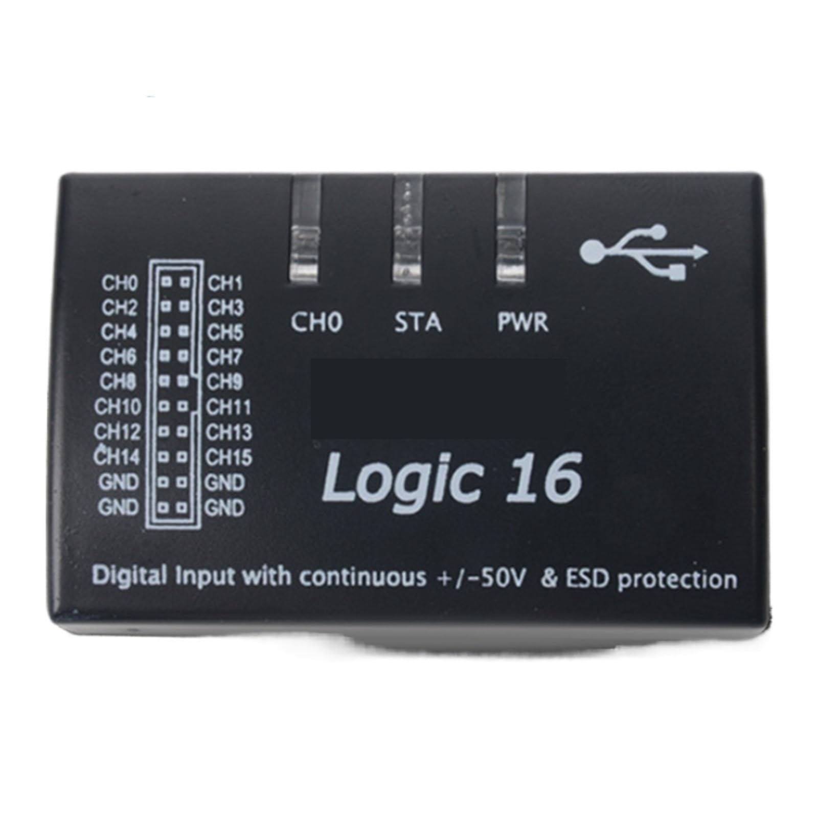 1pc Logic USB Logic Analyzer Multi System for offizielle Version Sample Rate 100M 16 Kanäle