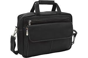 Saddleback Leather Co. Slim Top-Zip Briefcase in Black
