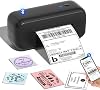 Phomemo Shipping label printer 4x6, Bluetooth Thermal Label Printer, Postage Label Printer for Address, Logo, Compatible with for Hermes, Vinted, Royal Mail, Amazon, Shopify, Black