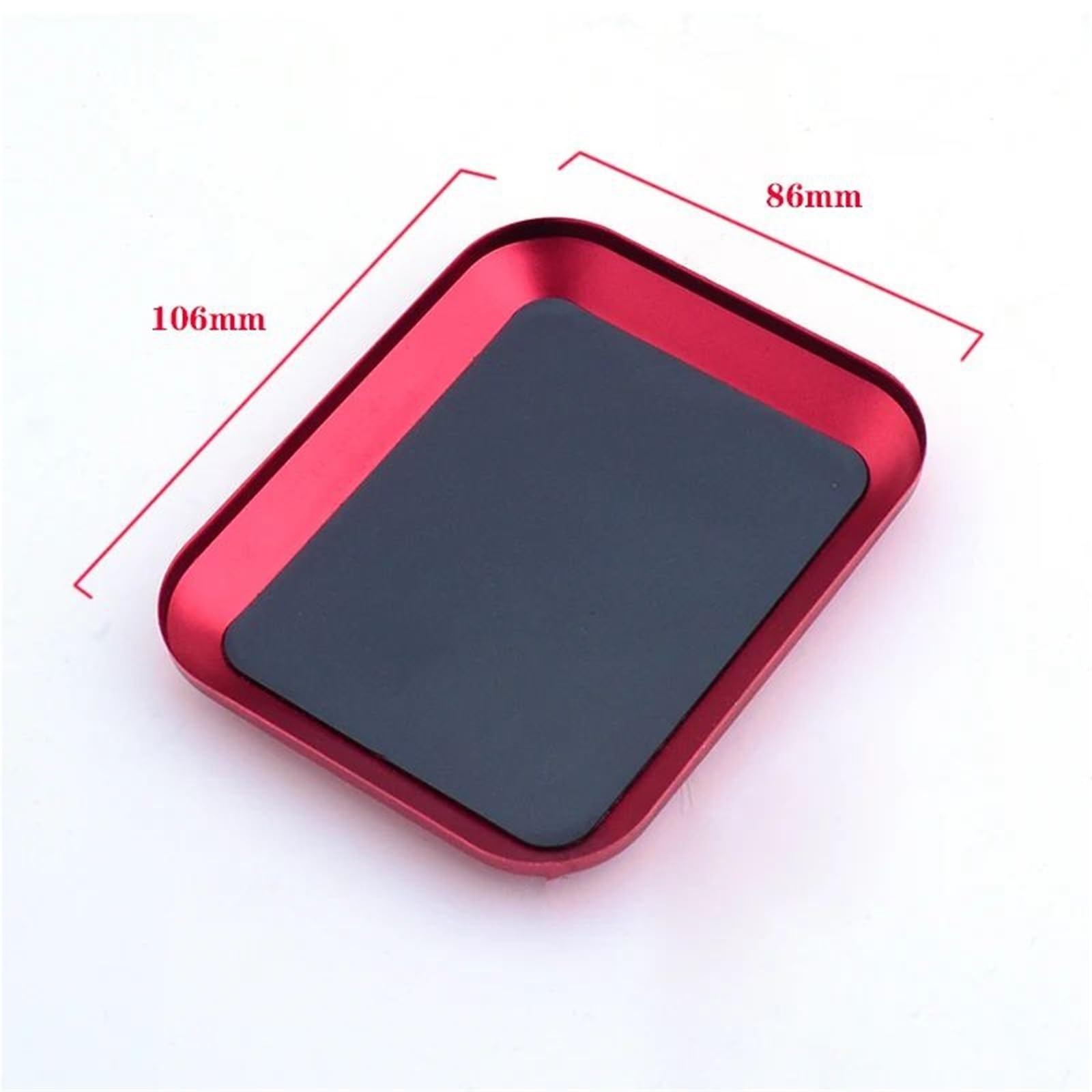 Placa Tornillo para Bandeja Pequeña Caja Almacenamiento Herramienta Teléfono Móvil Aleación Aluminio para Accesorios Reparación Automóviles RC RC Reemplazar Accesorios