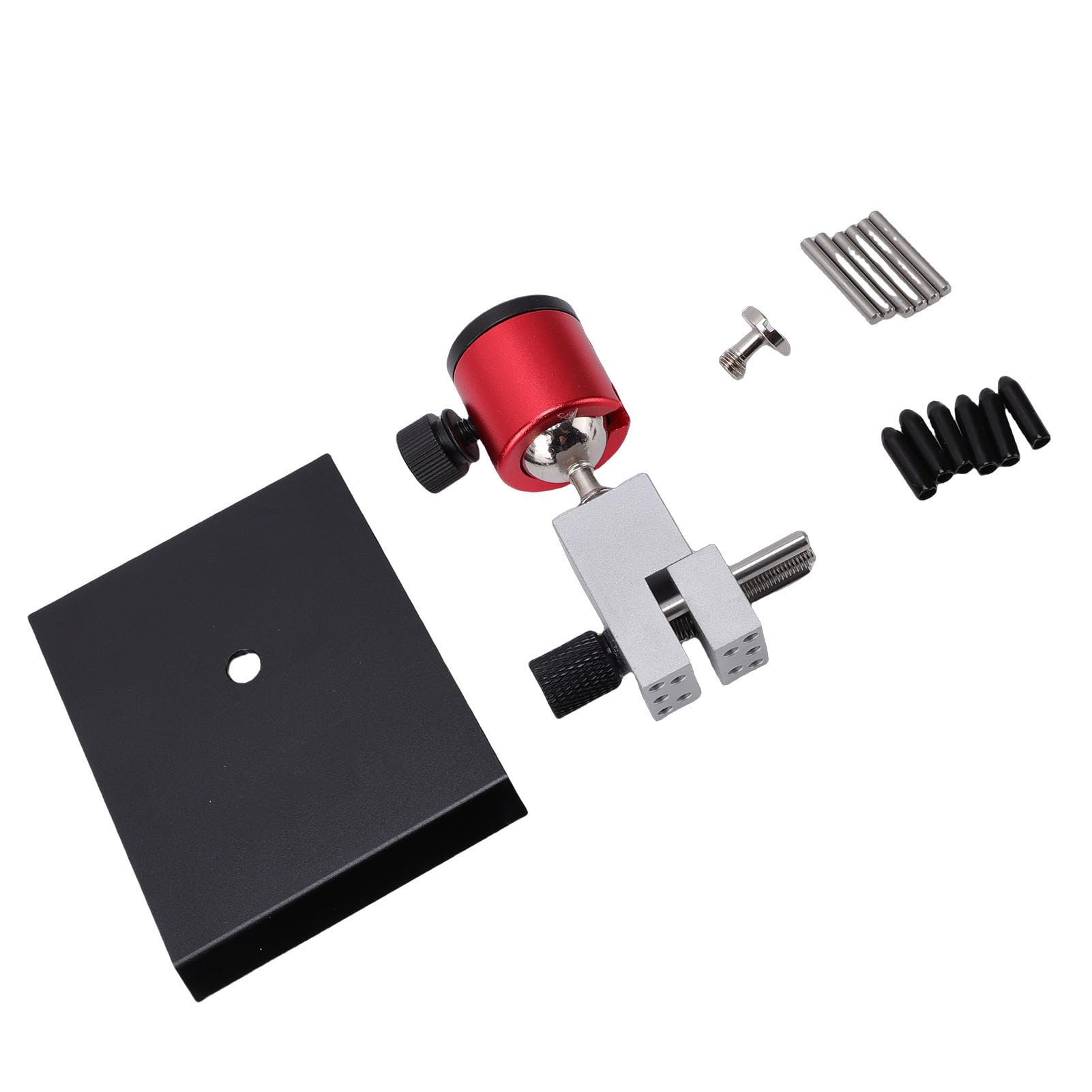 Mini étau, Pince de Table Rotative à Mâchoire Réglable, étau d'établi Rotatif à 360° avec Base à 10 Trous de Positionnement, Idéal pour la Fabrication de Bijoux, la Réparation de Montres et