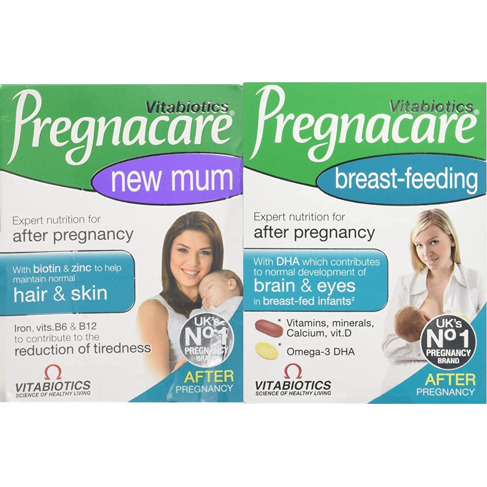 Buy Vitabiotics Pregnacare New Mum 56 Tablets Vitabiotics Breast Feeding 84 Tablets Online At Desertcart Aruba