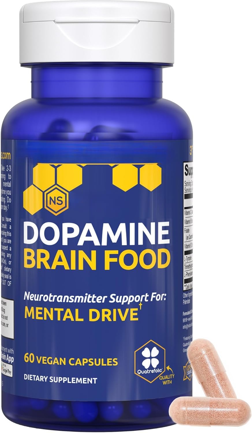 Los suplementos cerebrales de dopamina mejoran la concentración