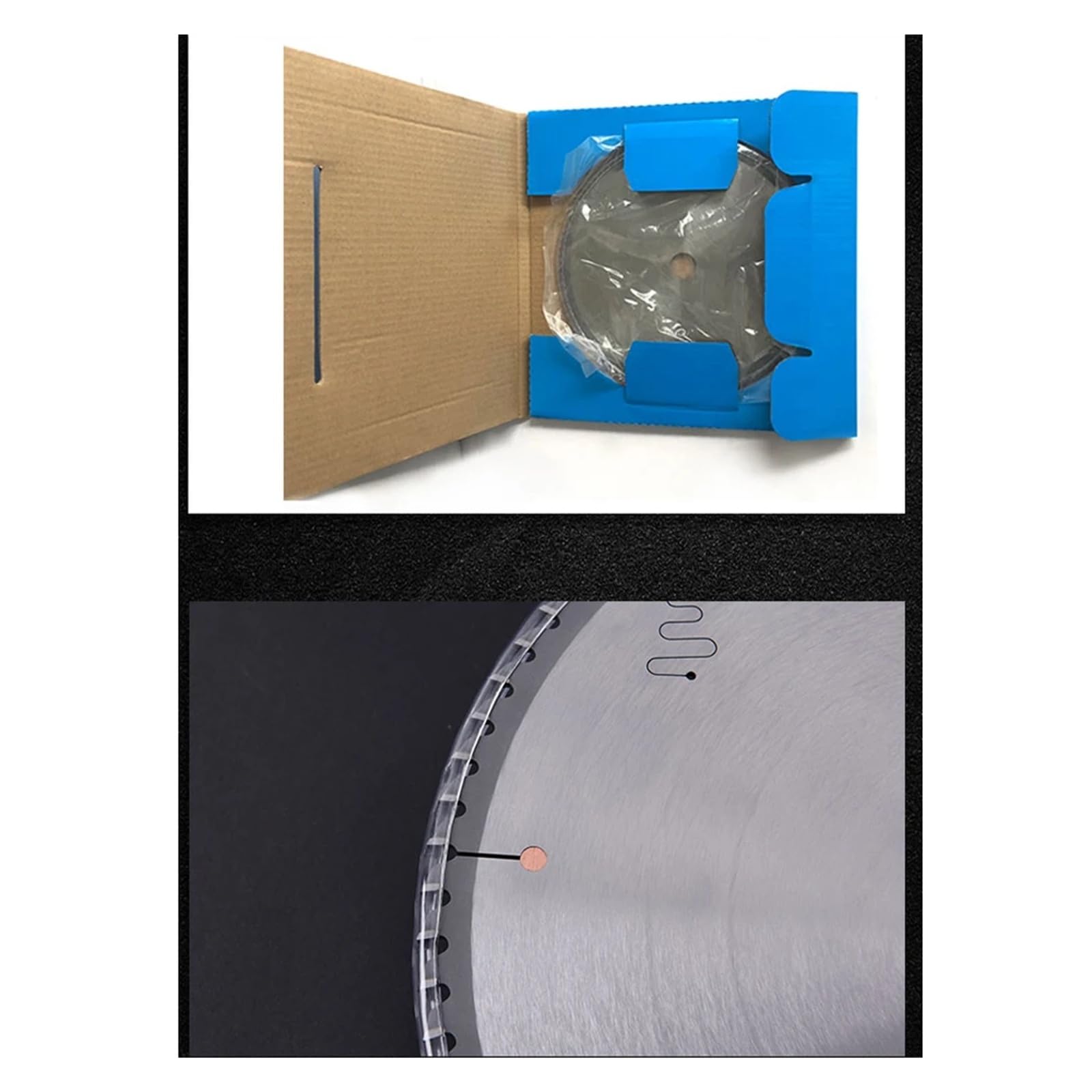 1 szt. tarczy tnącej TCT ze stali PCD do cięcia stopów aluminium(25.4mm,D230x3.0x80T)