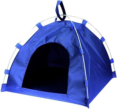 Amazon ペットテント 折り畳み 防水 猫犬用テント 小屋 ペットハウス キャンプ用 ペット用品 Goshang 犬小屋 通販