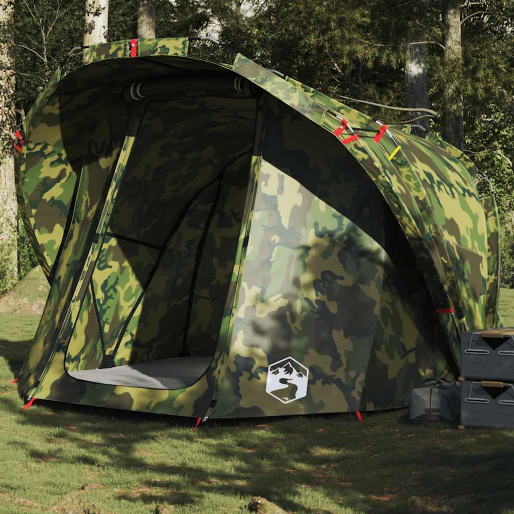 Tienda de Pesca 4 Personas Impermeable Verde Oliva