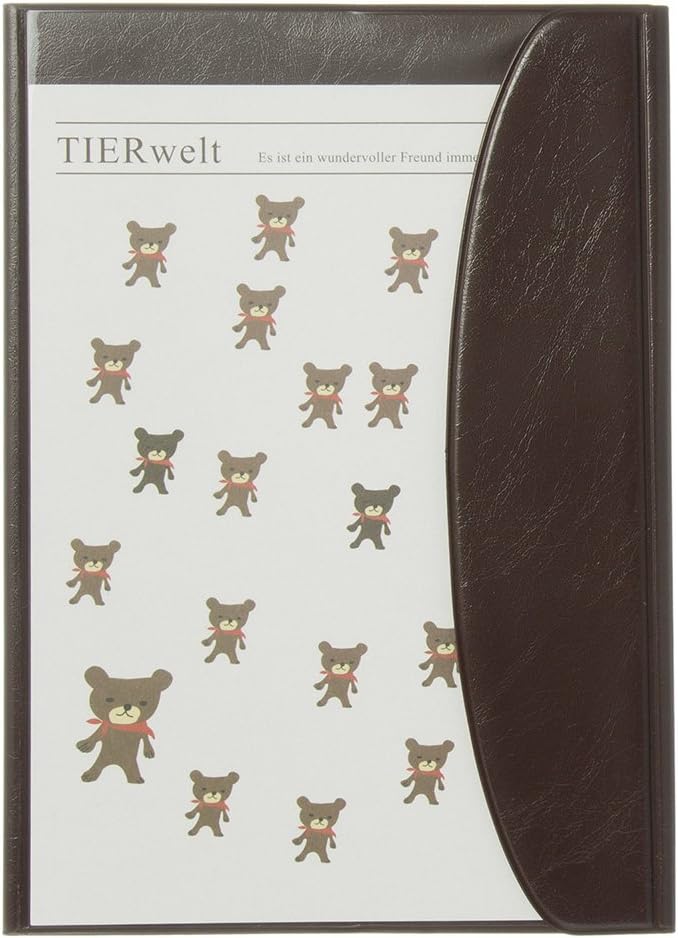 rakonikku Notebook 2018 March start Monthly A5 Pocket lams37 – 120 , browns