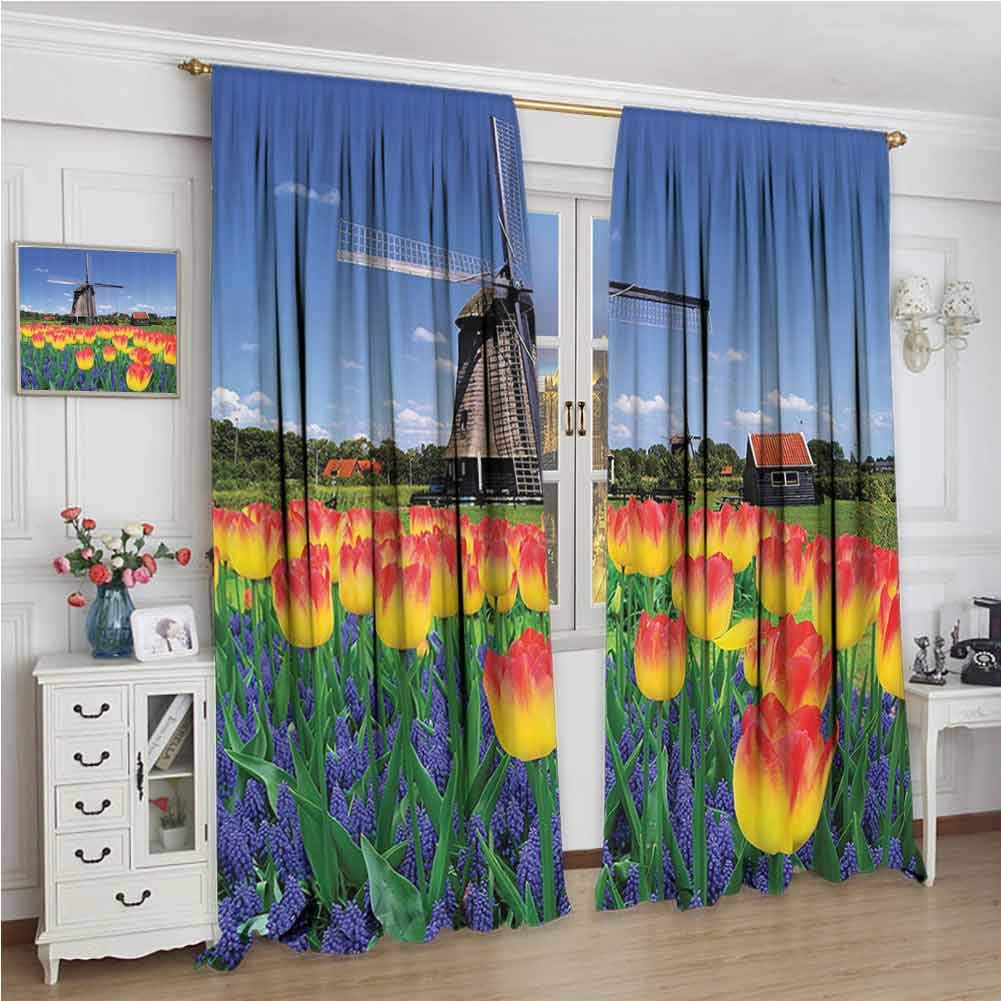 Dutch Windmill Lace Curtains Curtains & Drapes