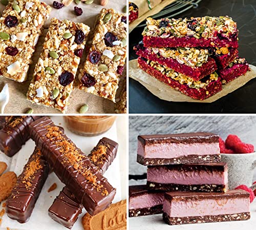 Sidosir 3Pcs Granola Bar Mold Silicone Mold, 8-Cavity Rectangle Molds For Energy Bar, Silicone Baking Molds For Large Granola Bar #TOP1