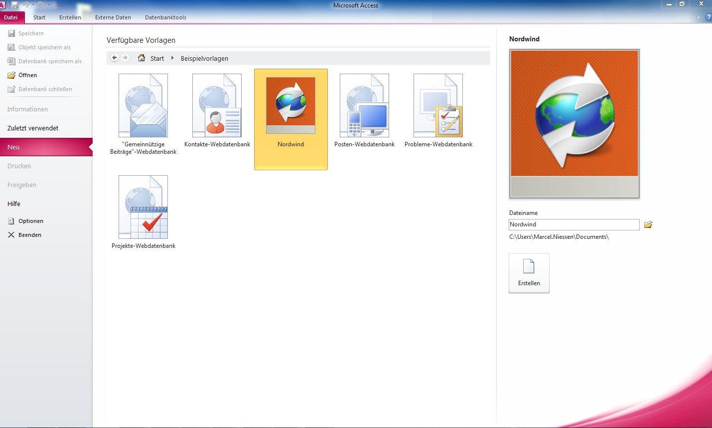 Microsoft Access 2010 1PC 1User