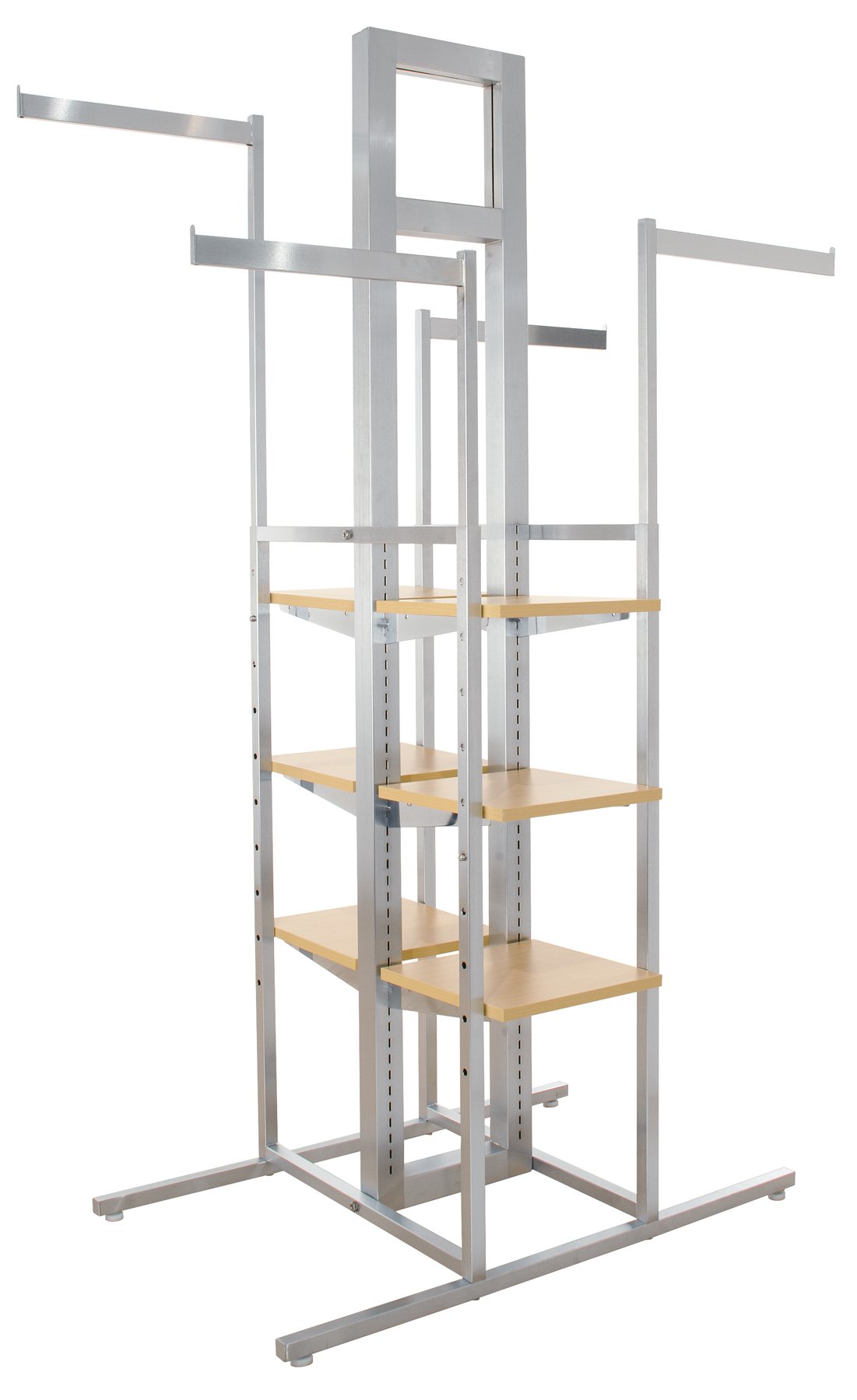 Econoco Cross Merchandising 4-Way Rack, 44