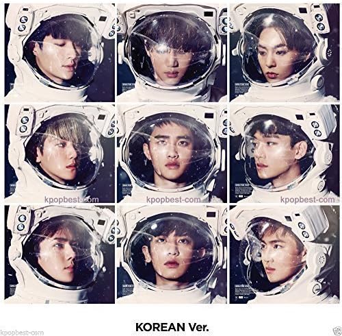 EXO - Sing For You (Winter Special Album) KOREAN Random Ver. CD+Photobooklet+Photocard with official folded poster+postcard+double-side photo+EXO sticker+photo message card by EXO